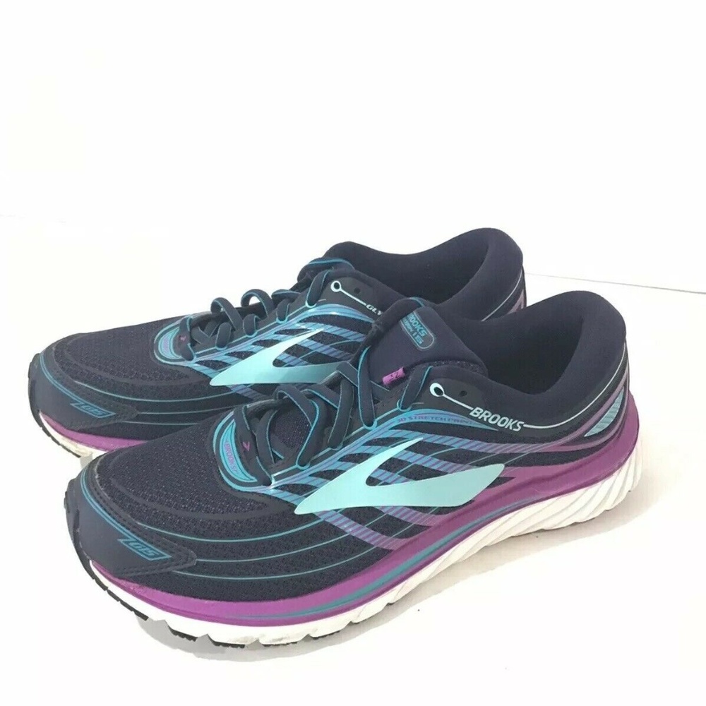 Brooks Glycerin15 Blue/Purple Cactus Sneakers